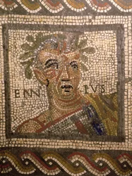 Porträt von Quintus Ennius (239-169 v. Chr.)